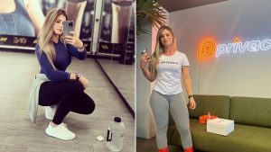 Aline Novak tem um dos perfis gratuitos que bombam na Privacy