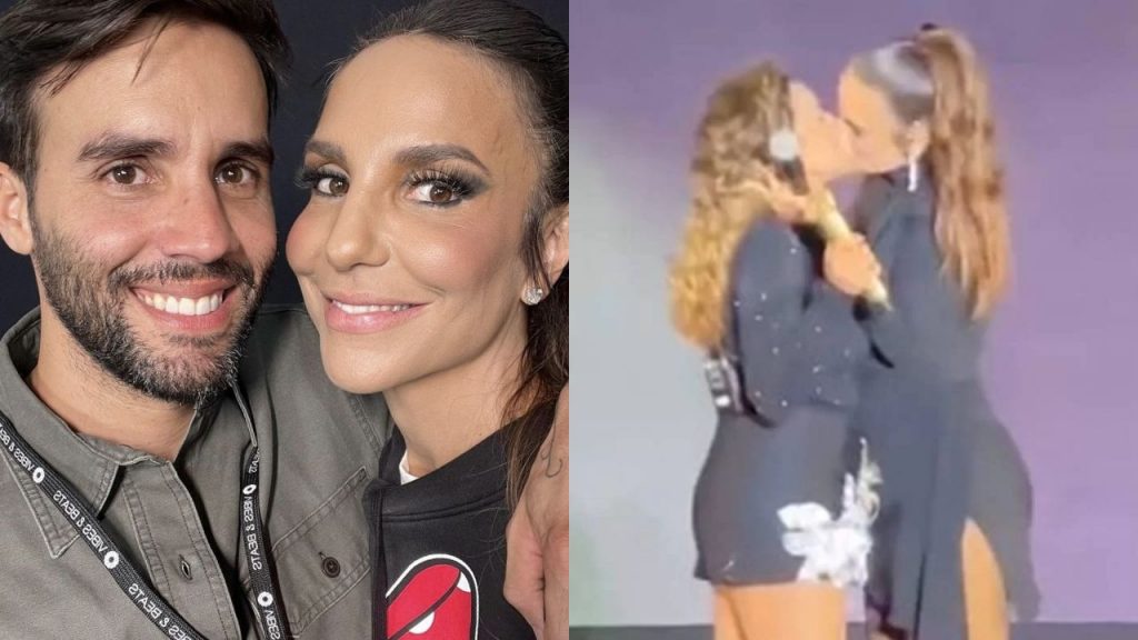 Marido de Ivete Sangalo se pronuncia após beijo em Daniela Mercury