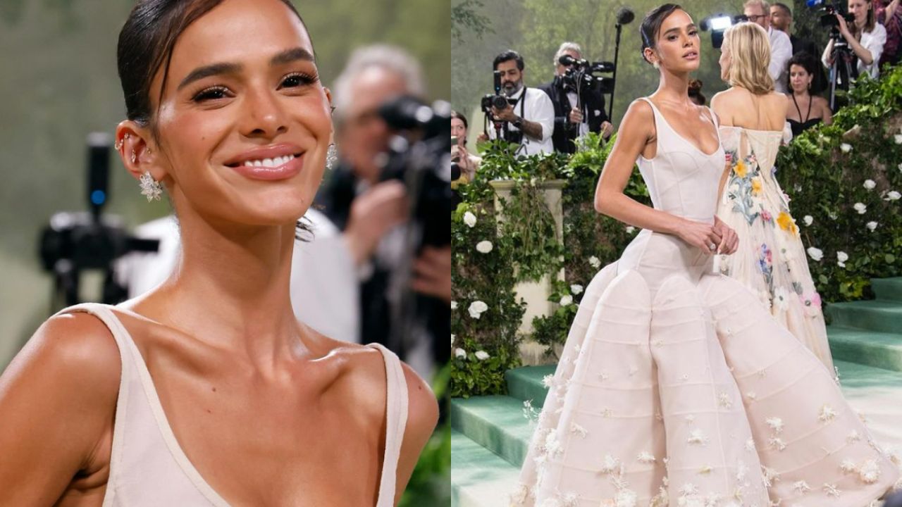 Bruna Marquezine conta perrengue com vestido do Met Gala