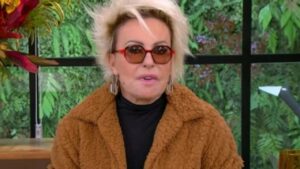 Ana Maria Braga comete gafe ao vivo e pede desculpa