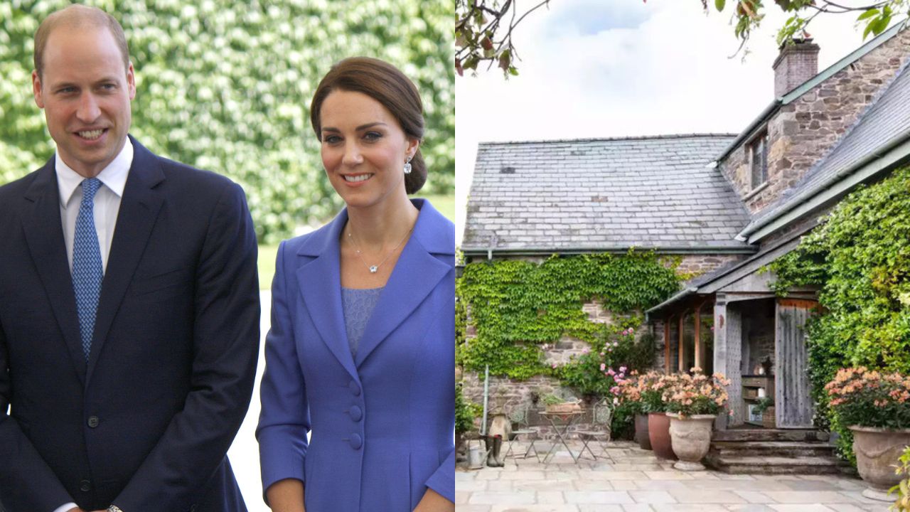 Príncipe William e Kate Middleton se hospedaram nessa casa fofa na Inglaterra; confira imagens