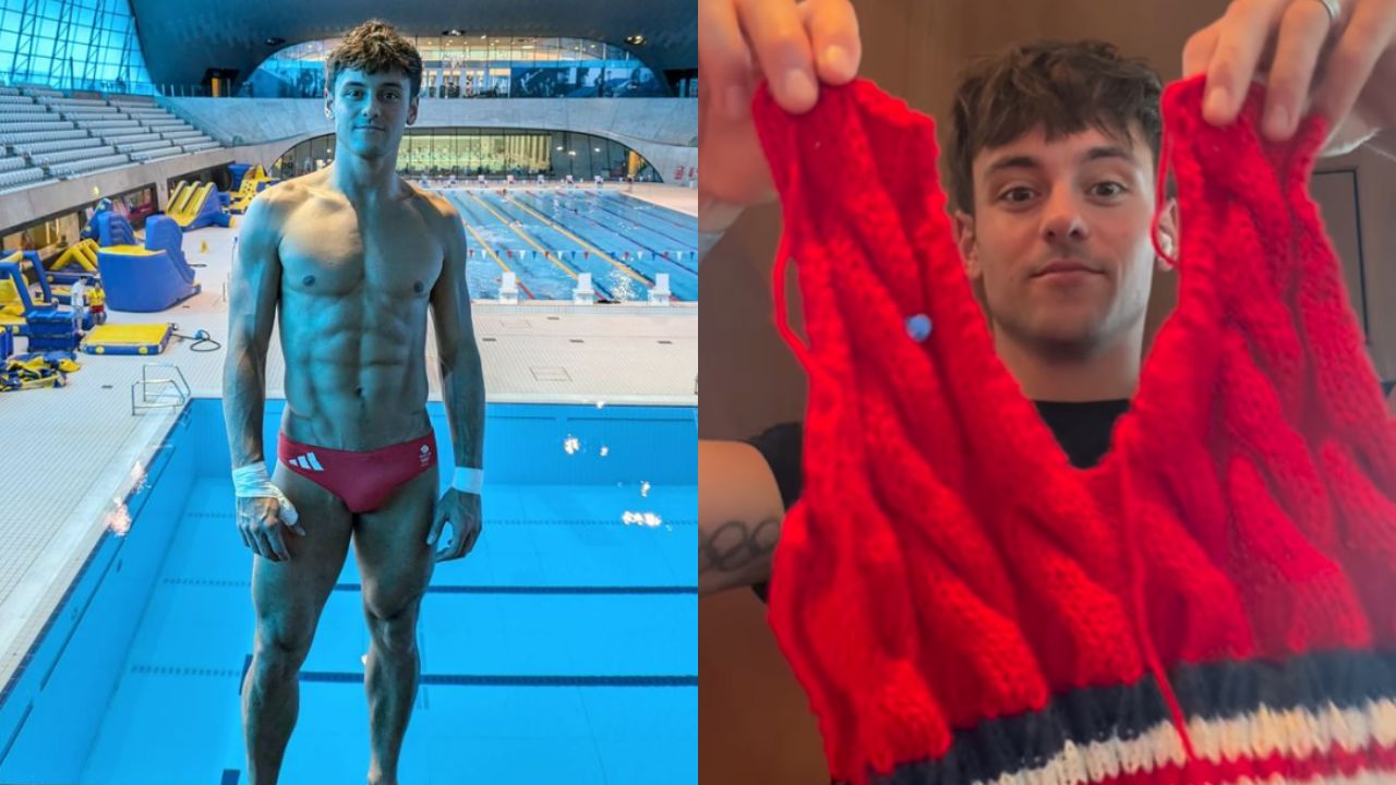 Tom Daley: atleta que foi sucesso em Tóquio 2020 volta com o tricô para Paris