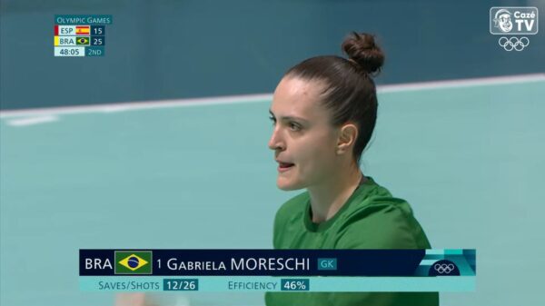 Gabriela Moreschi: conheça goleira brasileira que deu show em primeiro jogo das Olimpíadas