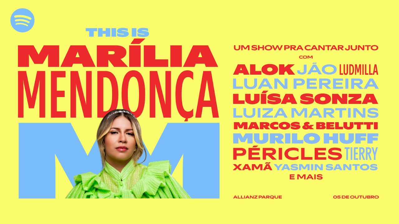 Festival em homenagem à Marília Mendonça ganha line-up completo; confira