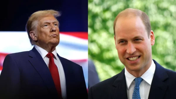 Trump detalha encontro particular com Príncipe William; saiba tudo