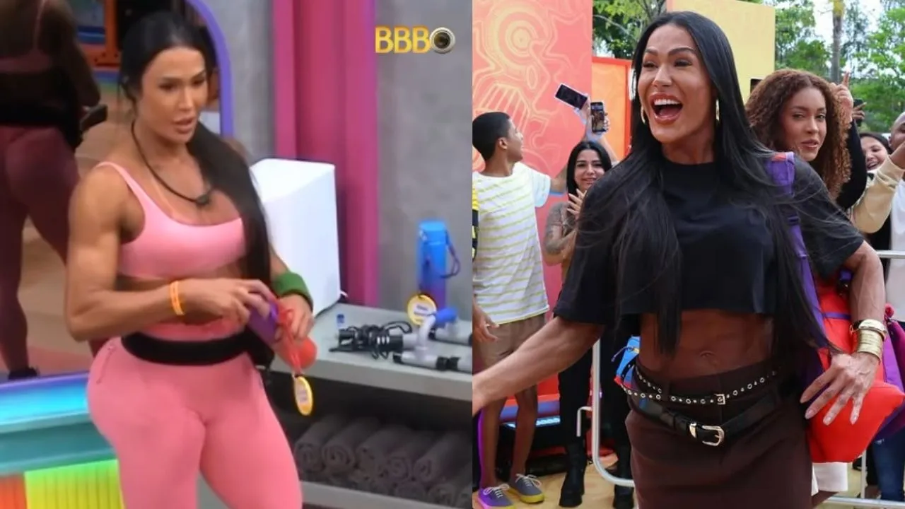 BBB 25: Gracyanne Barbosa cogita apertar botão e desistir do jogo