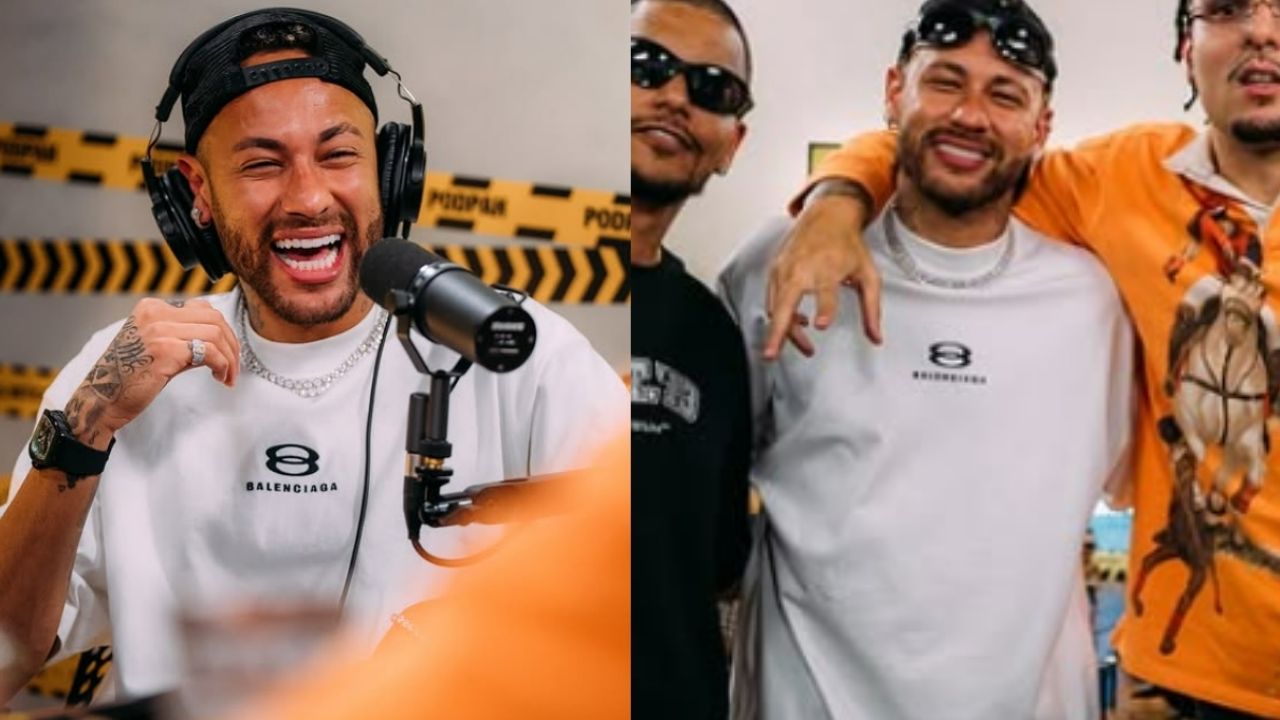 Neymar ostenta look milionário de mais de R$ 6 milhões no Podpah; veja valores