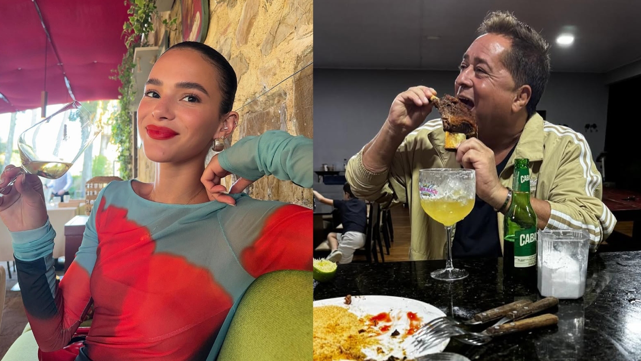 Bruna Marquezine se incomoda com família de João Guilherme