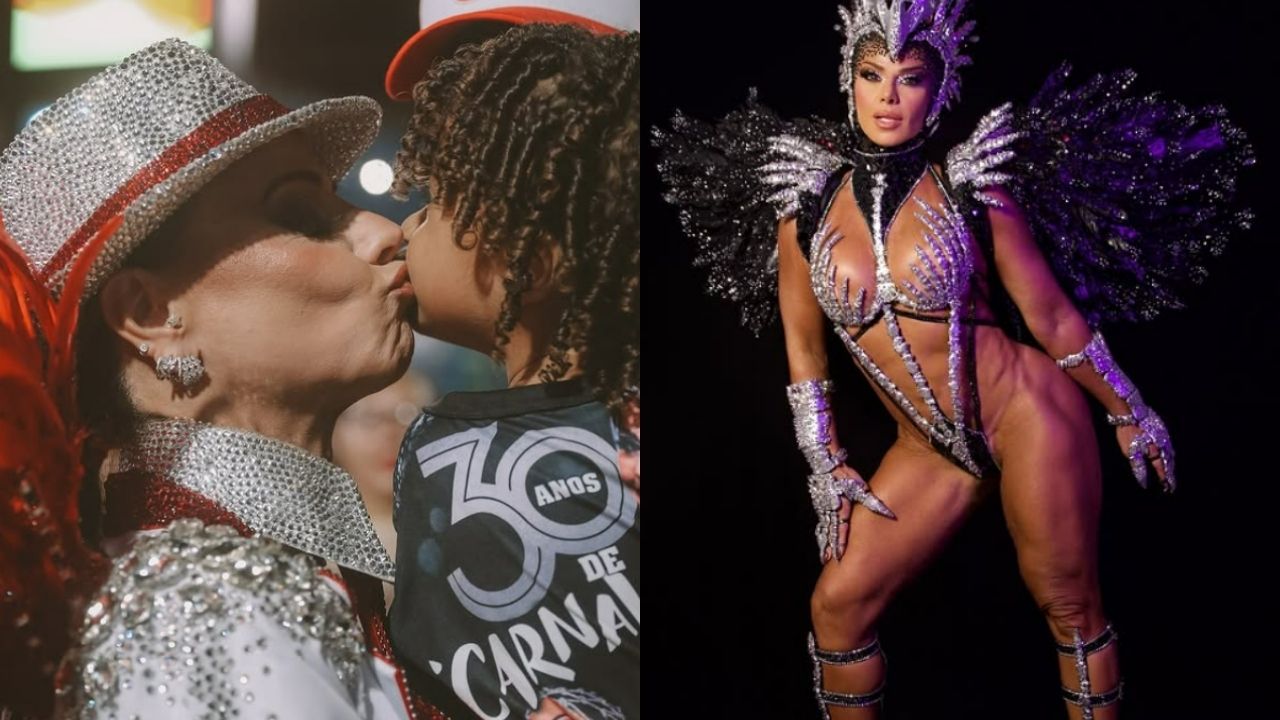 VIVIANE Araújo relata preocupação com o filho durante desfile de carnaval; entenda