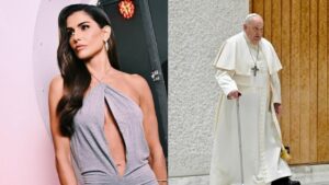Morte do Papa muda planos de Deborah Secco