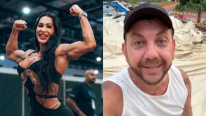 Gracyanne Barbosa se comove após circo de ex-BBBs desabar na chuva