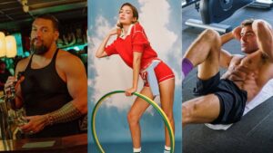 Como são as rotinas de exercícios dos famosos para manter o corpo em forma?