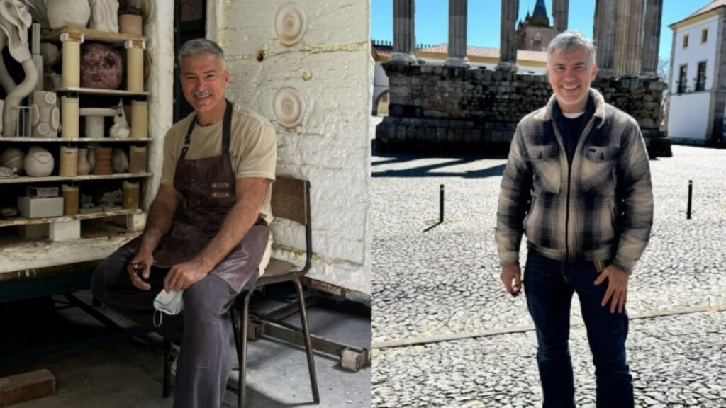 Ex-ator da Globo passou a trabalhar com cerâmica em Portugal; saiba quem