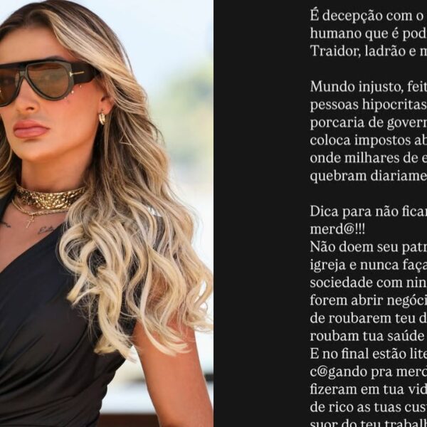 Andressa Urach revela por que cancelou toda a agenda