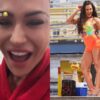 Foi para o Tá Com Nada! Sem água, Gracyanne Barbosa toma banho na academia