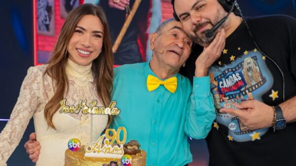 Aos 90 anos, Ivo Holanda ganha homenagem de Patrícia Abravanel