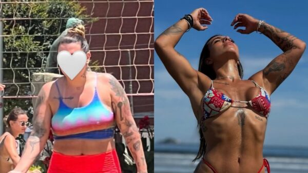 Filha de Maurício Mattar surpreende com antes e depois