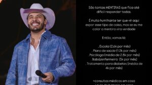 Murilo Huff responde após acusações de Dona Ruth