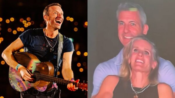 Homem flagrado em show com a amante promete processar Coldplay