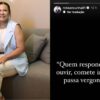 Advogado de Dona Ruth faz post estranho após audiência de custódia