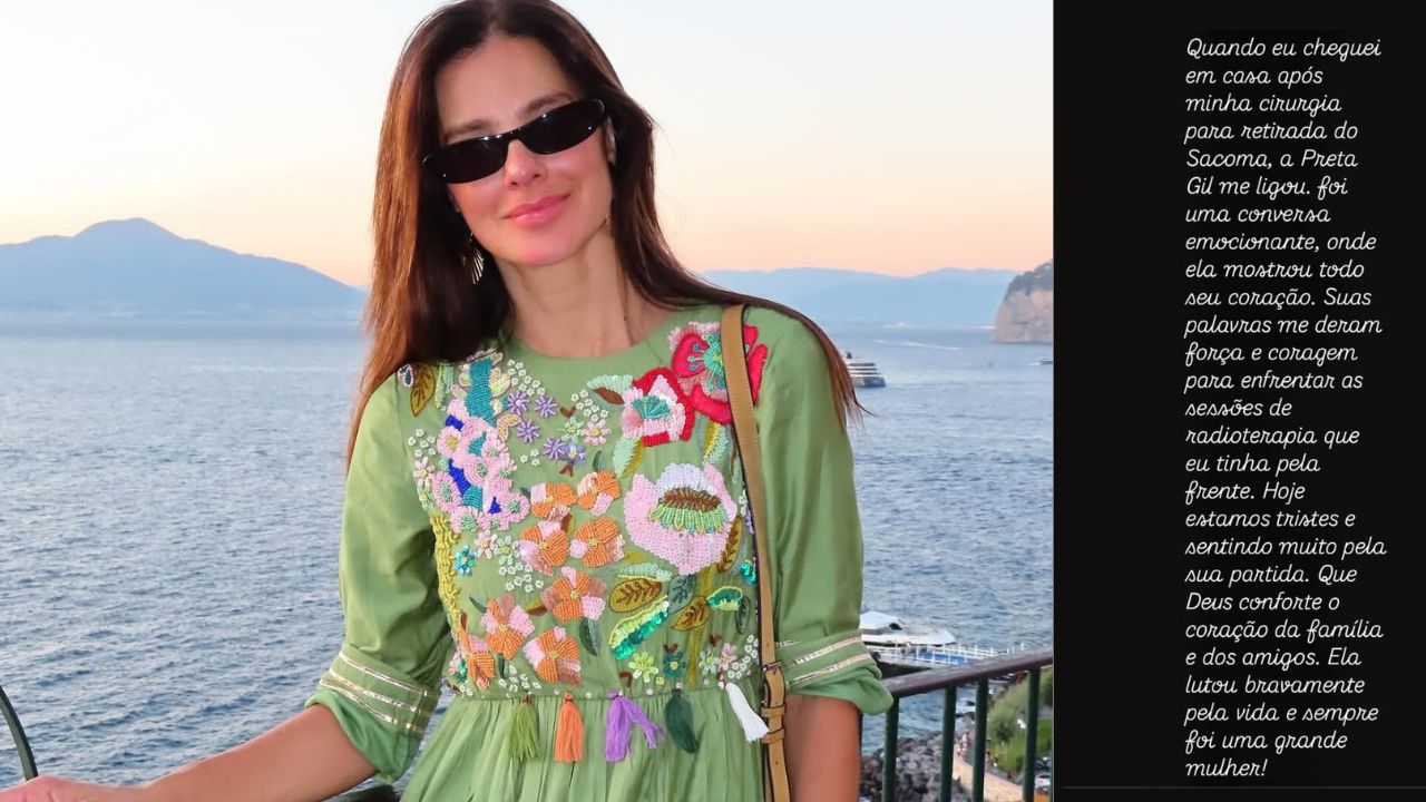 Vera Viel relembra apoio de Preta Gil durante período difícil