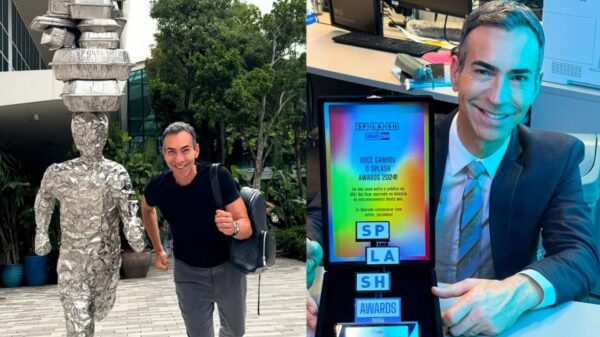 César Tralli surpreende com marmita inusitada na Globo