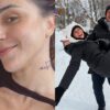Namorada de Fábio Porchat faz tatuagem ousada em homenagem ao apresentador