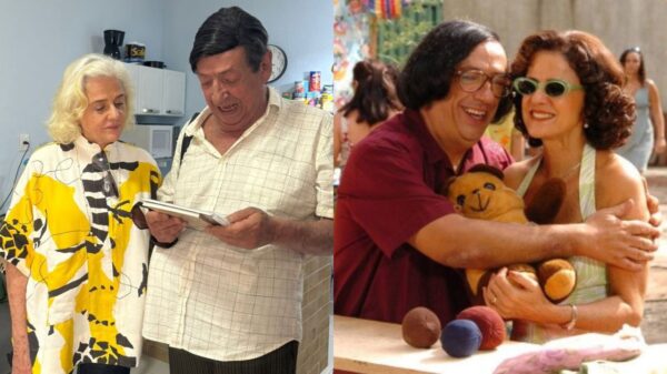 Marieta Severo e Marcos Oliveira se reencontram