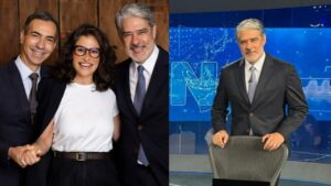 William Bonner passa a cadeira do Jornal Nacional para Tralli; entenda a motivação