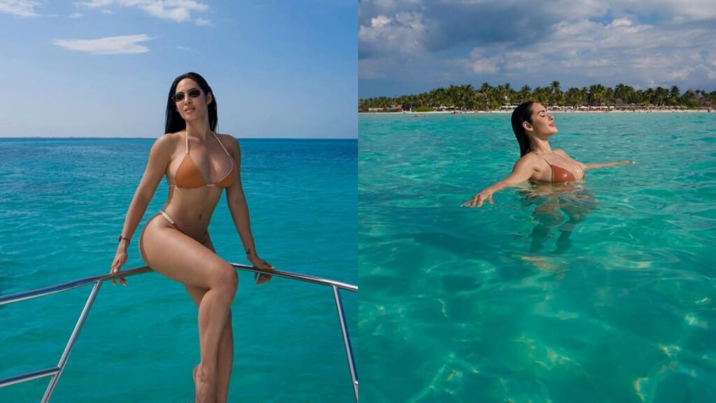 Isabelle Nogueira surpreende e posta foto em ilha paradisíaca